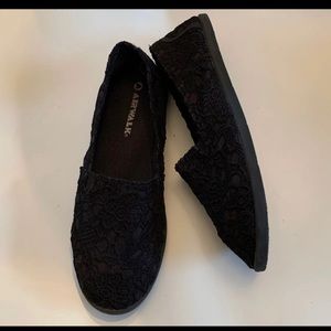 Airwalk Black Slip Ons